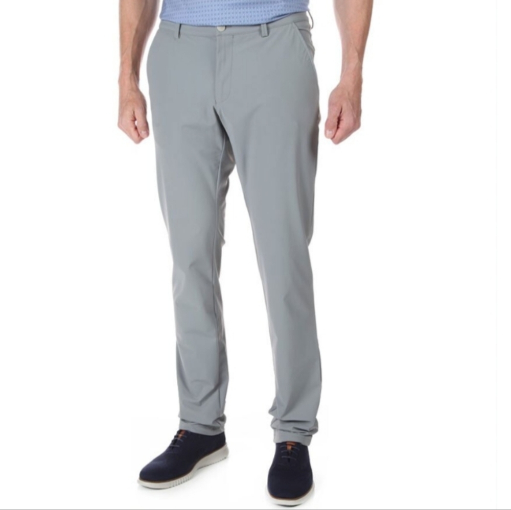 Ballin Mackay Gray Slim Fit Performance Dress Pants 32